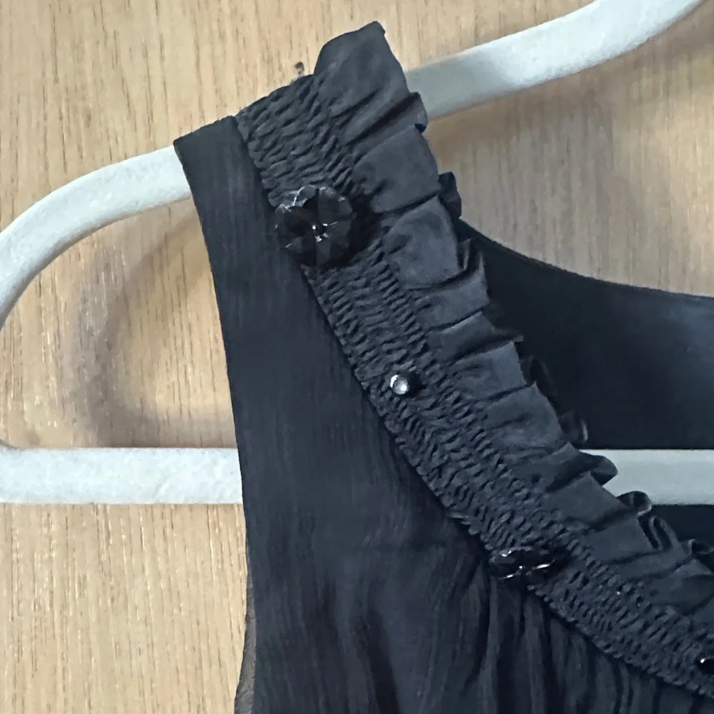 Laundry By Shelli Segal Black Midi Dress - Picture 4 of 9